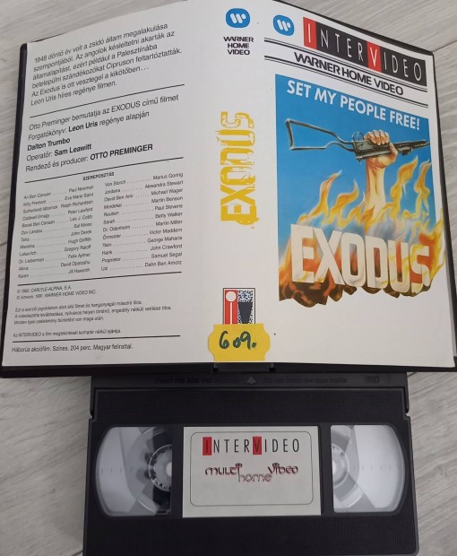 Exodus - intervideo vhs