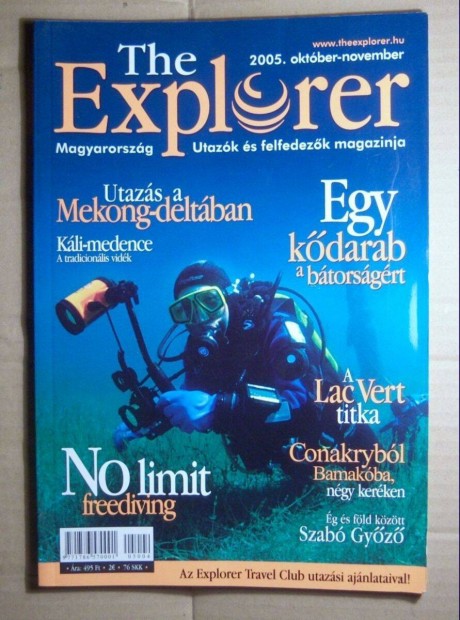 Explorer Magyarorszg 2005/4.szm (2kp+tartalom)