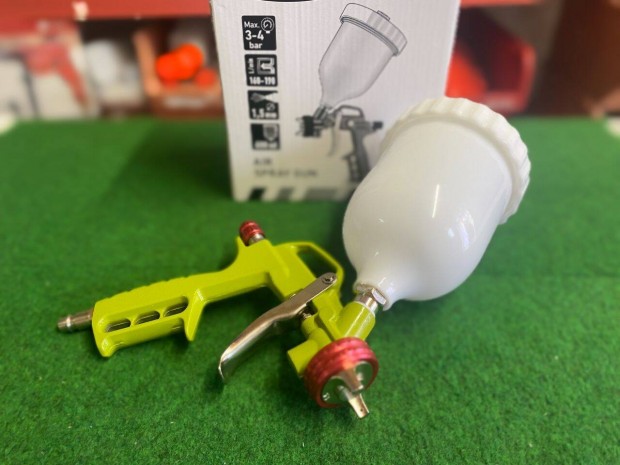 Extol CRAFT Festkszr Pisztoly kompresszorhoz 600ml 1,5mm 190l/p 4ba