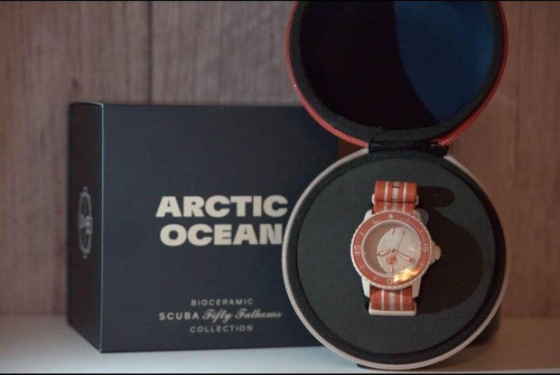 Extra Áron! Blancpain X Swatch Arctic Ocean Fifty Fathoms