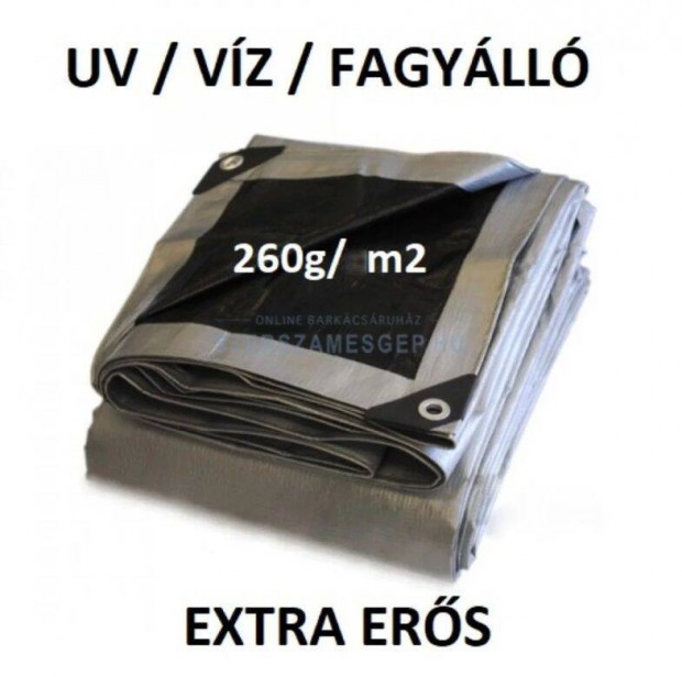 Extra Ers, Vzll , UV s Fagyll Takarponyva 260G/M2 , 3X5 M