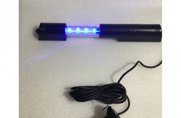 Extra kék hangvezérlős 4 LED-es 25 cm neon cső világítás 12V