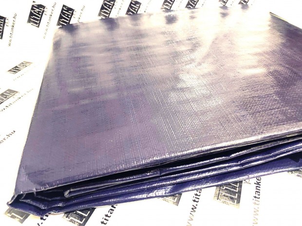 Extra vastag vízálló takaróponyva 4x5m 200gm2 takaró ponyva ringlizett