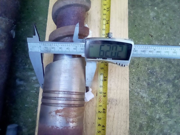 Extruder csiga + hüvely komplett eladó kisipari új