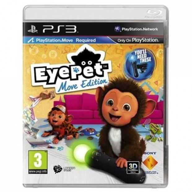 Eyepet Move Edition Playstation 3 jtk