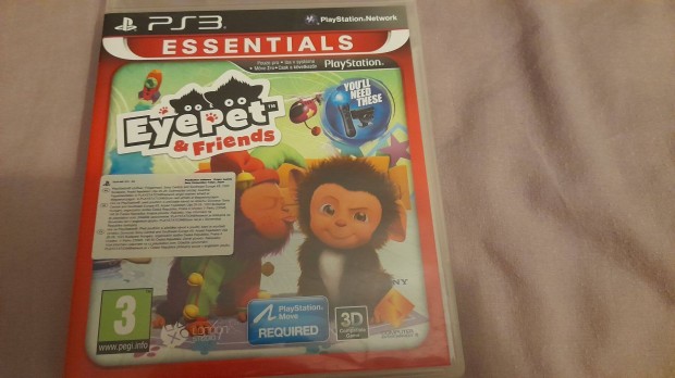 Eyepet & Friends Playstation 3 PS3 jtk PS Move