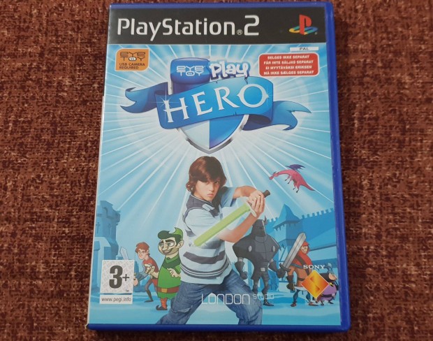 Eyetoy Play Hero Playstation 2 eredeti lemez ( 3000 Ft )