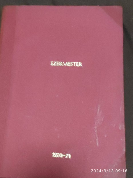 Ezer mester 1970-71 teljes vad egybekttt