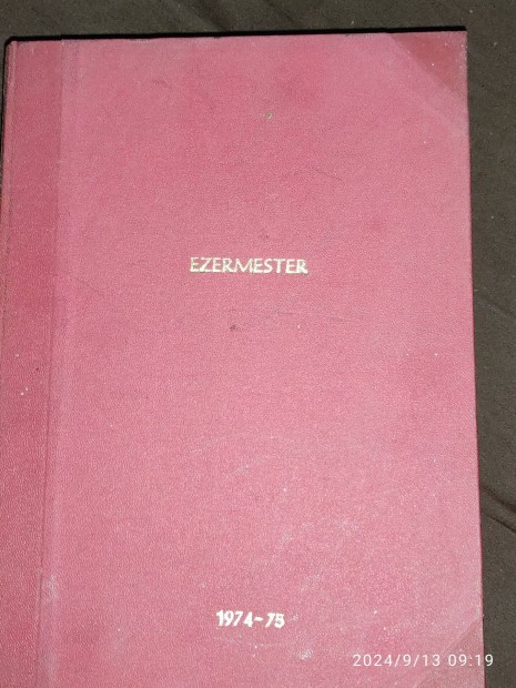 Ezermester magazin 1974-75 teljes vad egybektve