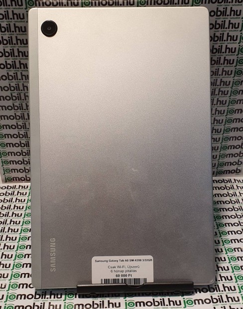 Ezst Wifi-s Samsung Galaxy TAB A8 32GB bvthet, jtllssal