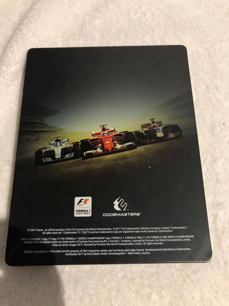 F1 17 formula 1 steelbook, fmtok, jtk nlkl