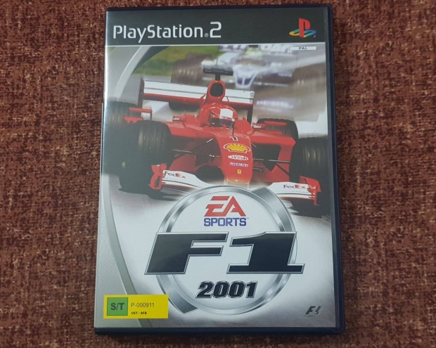 F1 2001 - Playstation 2 eredeti lemez ( 3000 Ft )
