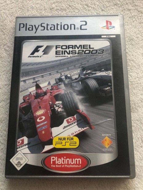 F1 2003 Formula 1 Ps2 Playstation 2 jtk