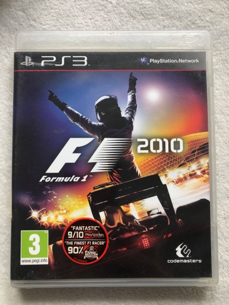 F1 2010 Formula 1 Ps3 Playstation 3 jtk