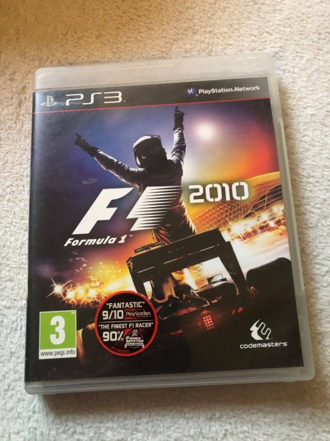 F1 2010 Formula 1 Ps3 Playstation 3 jtk