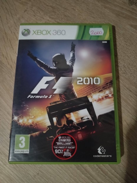 F1 2010 Xbox 360 jtk 