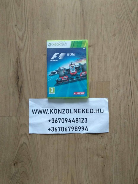 F1 2012 Xbox 360 jtk