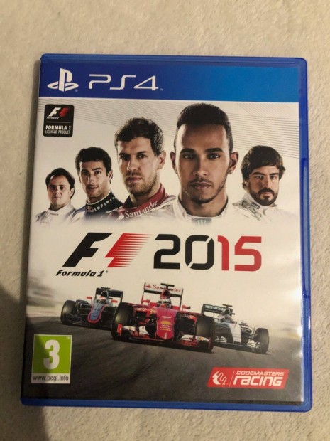 F1 2015 Formula 1 Ps4 Playstation 4 jtk