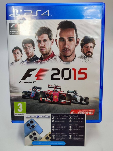 F1 2015 PS4 Garancival #konzl0053