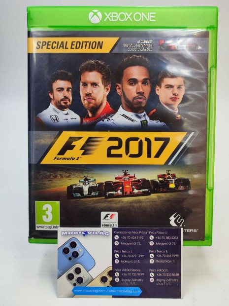 F1 2017 Xbox One Garancival #konzl0987