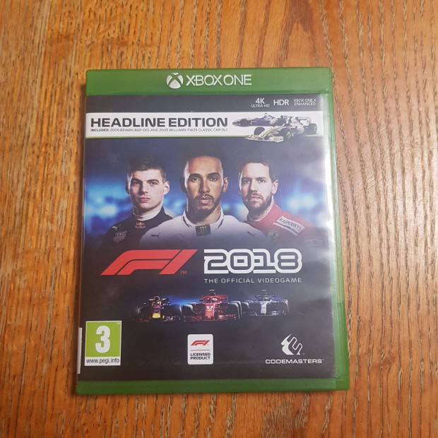 F1 2018 xbox one