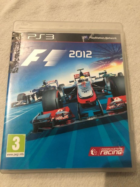 F1 Formula 1 2012 Ps3 Playstation 3 jtk