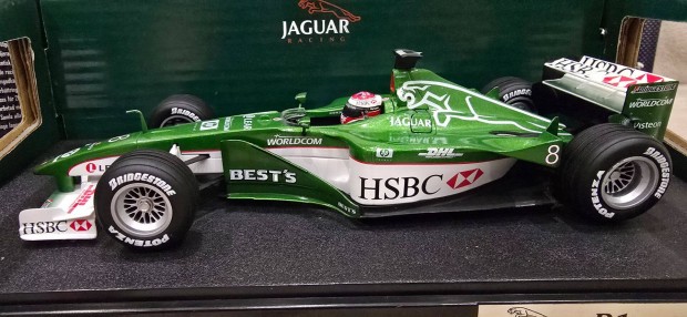 F1 Jaguar R1 Johnny Herbert 2000 Hotwheels 1:18