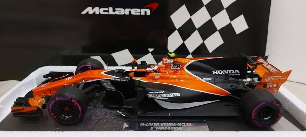 F1 Mclaren MCL32 Monaco Gp 2017 Stoffel Vandoorne 1:18 Minichamps