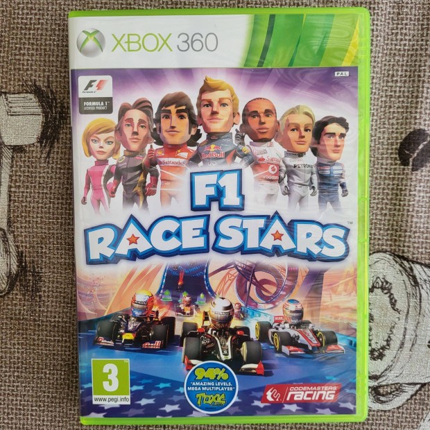 JOGO F1 RACE STARS XBOX 360 USADO - TLGAMES