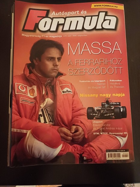 F1 Racing s Autosport s Formula magazinok