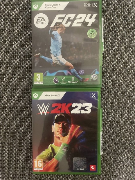 FC24 Fifa 24, W2k23 Xbox Series X