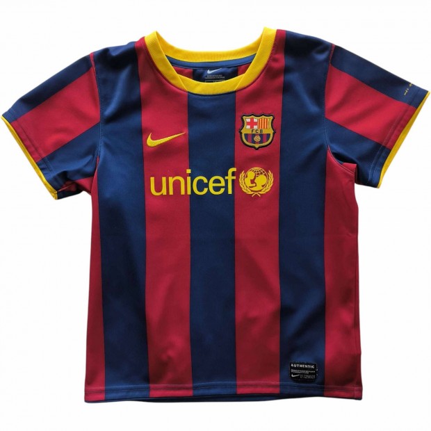 FC Barcelona 2010-11 Nike hazai foci mez gyerek 116-122-es