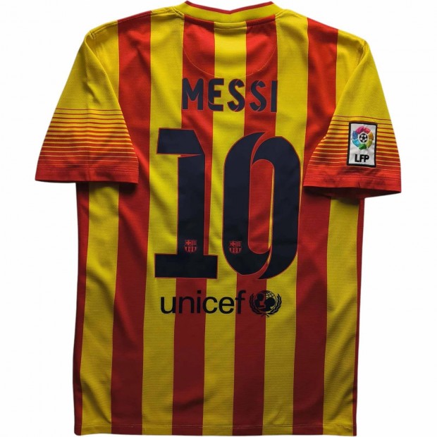 FC Barcelona 2013-14 Nike vendg Lionel Messi foci mez S-es