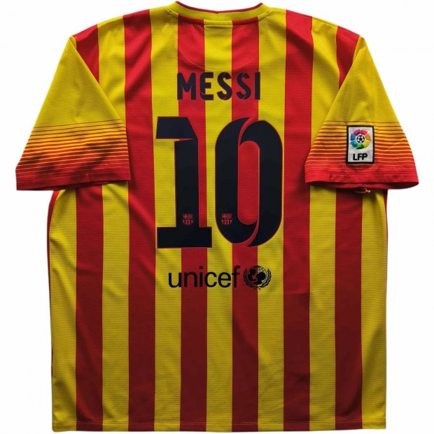 FC Barcelona 2013-14 Nike vendg Lionel Messi foci mez XXL-es