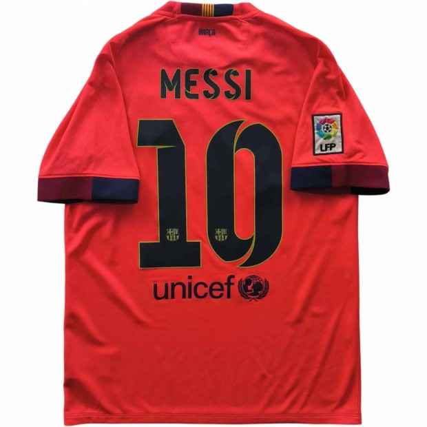 FC Barcelona 2014-15 Nike vendg Lionel Messi foci mez M-es