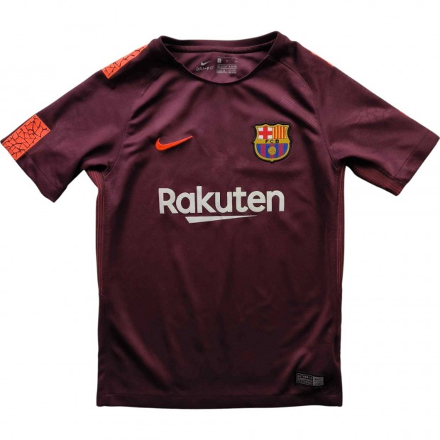 FC Barcelona 2017-18 Nike harmadik számú foci mez gyerek 128-137-es
