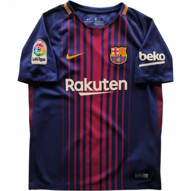 FC Barcelona 2017-18 Nike hazai foci mez gyerek 137-147-es