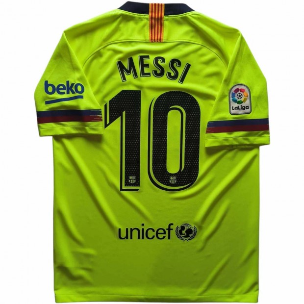 FC Barcelona 2018-19 Nike vendg Lionel Messi foci mez M-es