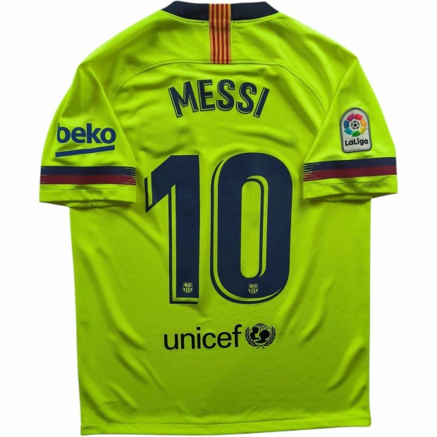 FC Barcelona 2018-19 Nike vendg Lionel Messi foci mez M-es