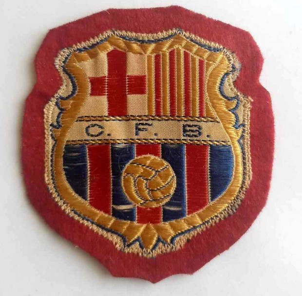 FC Barcelona Aranycsapat Kubala Czibor Kocsis eredeti cmerpajzs 1960