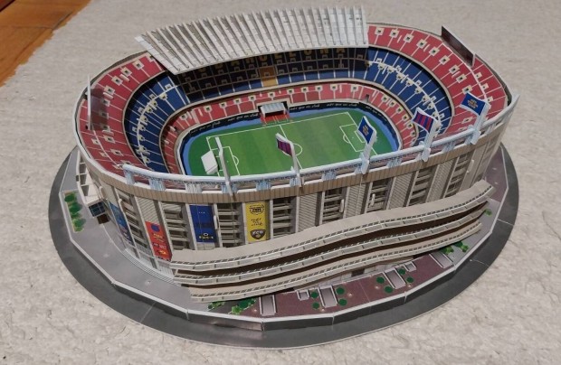 FC Barcelona Camp Nou Stadion 109 db-os 3D puzzle
