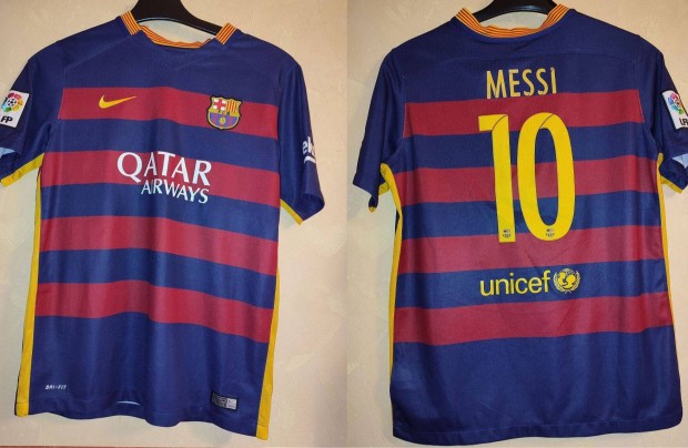 FC Barcelona Lionel Messi eredeti Nike 2015-s mez (158-170)