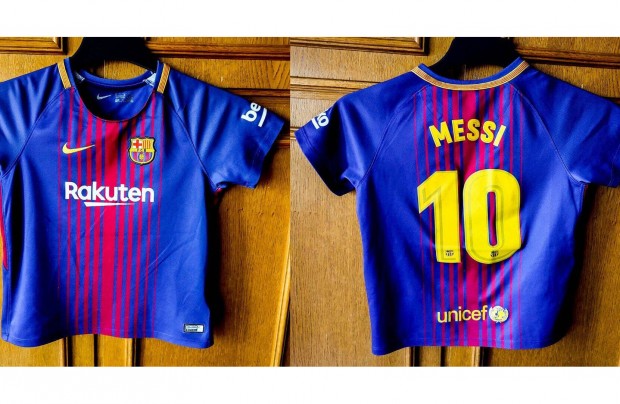 FC Barcelona - Lionel Messi 2017-es eredeti Nike mez (116-122)