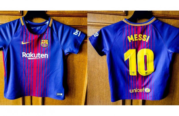 FC Barcelona - Lionel Messi eredeti Nike 2017-es mez (116-122)