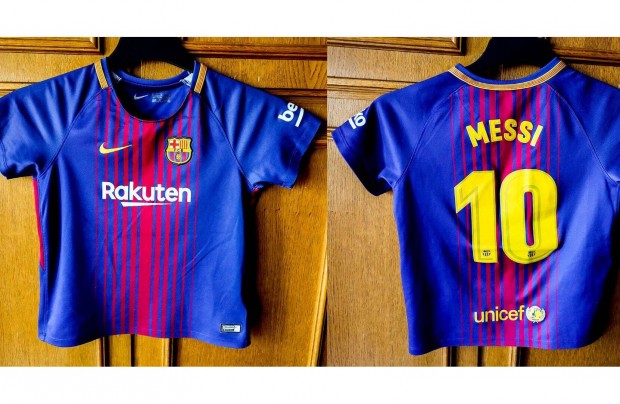 FC Barcelona - Lionel Messi eredeti Nike 2017-es mez (116-122)