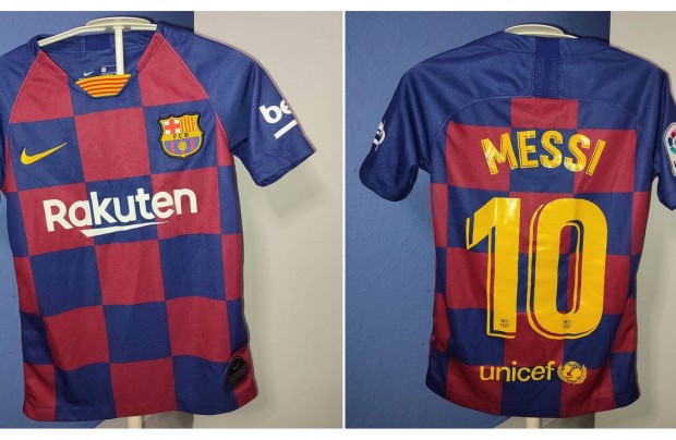 FC Barcelona - Lionel Messi eredeti Nike 2019-20 gyerek mez