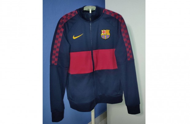 FC Barcelona eredeti Nike 2019-20 gyerek cipzras fels (147-158)