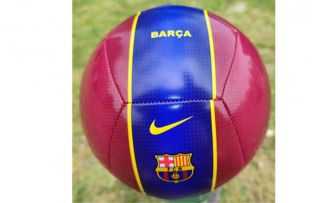 FC Barcelona eredeti Nike bordó kék mini labda