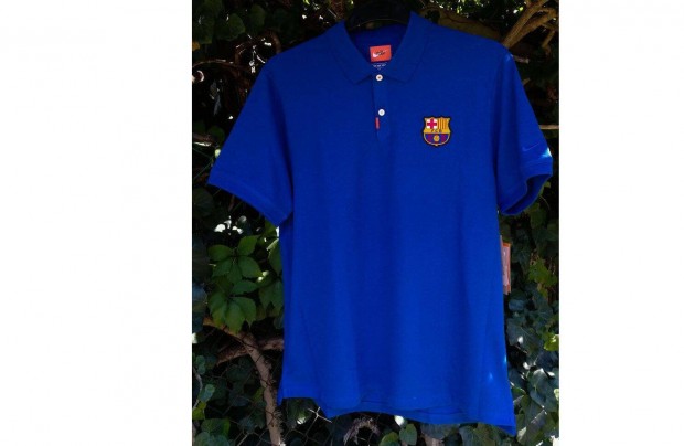 FC Barcelona eredeti Nike kk, gallros pl (L)