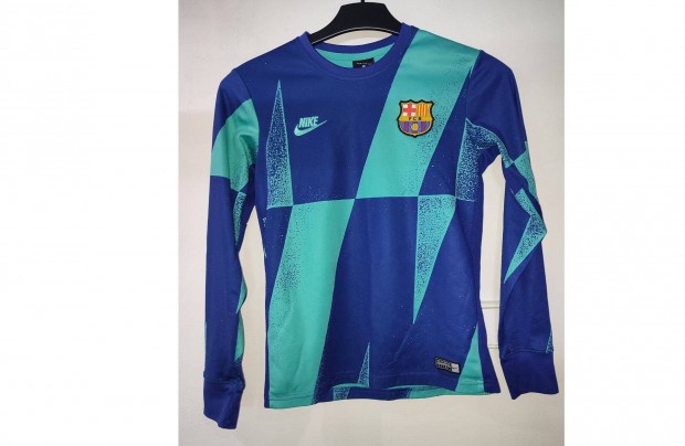 FC Barcelona eredeti Nike kk zld gyerek fels (137-147)